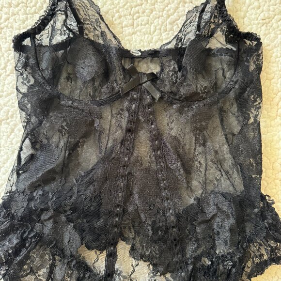 lace lingerie babydoll - Picture 3 of 4